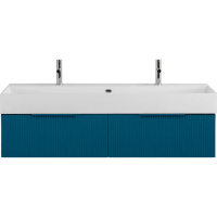 Тумба под раковину Cezares PREMIUM 55428 Plisse Blu Petrolio