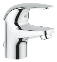 Смеситель для раковины однорычажный Grohe Euroeco 32881 000 (32881000) хром