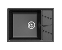 Кухонная мойка GranFest Vertex 680L, V-680L черный