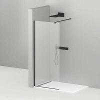 Душевая перегородка 90 см CEZARES LIBERTA LIBERTA-L-1-90-C-NERO