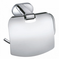 Держатель для туалетной бумаги с крышкой WONZON & WOGHAND FIRST, хром WW-8426