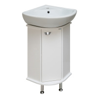 Тумба под раковину Runo угловая Браво 40 (00000000947)