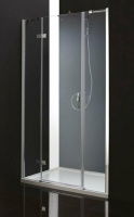 Душевая дверь (130х195) CEZARES BERGAMO BERGAMO-W-B-13-30+60/40-C-Cr-L