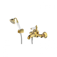 Смеситель для ванны с коротким изливом  Bravat Art F675109U-B1-RUS Смеситель для ванны с коротким изливом  Bravat Art F675109U-B1-RUS