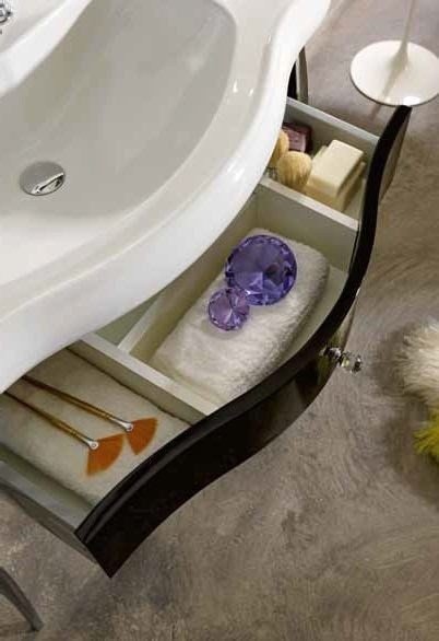 Тумба без раковины Kerasan Retro 7363K7 белый глянец