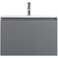 Тумба без раковины Art&Max Latina AM-Latina-600-1C-SO-GM серый матовый