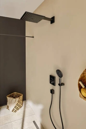 Ручной душ Hansgrohe Raindance Select S 120 3jet EcoSmart 26531670 черный матовый
