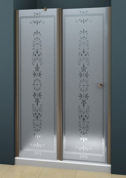 Душевая дверь Cezares Royal Palace ROYAL PALACE-A-60/40-C-Br