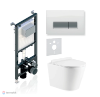 Комплект 3в1 Koller Pool Alcora ST 1200+ INTEGRO  White Glass+ORION