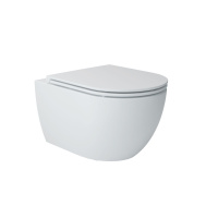 Унитаз подвесной безободковый Art&Max Torino AM823-V/SC микролифт