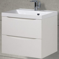 База под раковину подвесная BelBagno MARINO-CER-700-2C-SO-BL-P Bianco Lucido