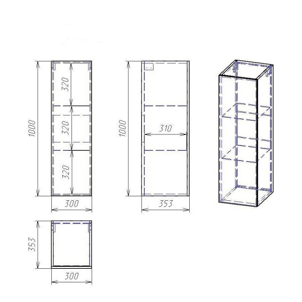 Полупенал Alvaro Banos Alma 8405.0600