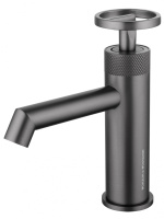 Смеситель для раковины WONZON & WOGHAND, темный графит WW-H1065-BGG