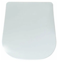 Сиденье для унитаза «Cerutti» Chika CT8891 дюропласт с микролифтом белое