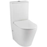 Унитаз-компакт безободковый с сиденьем микролифт Teka Nexos 117330000