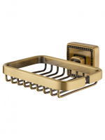 Мыльница с держателем WONZON & WOGHAND ROMA, бронза WW-7224