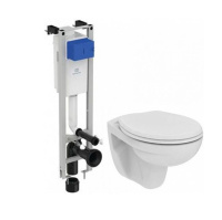 Инсталляция 3 в 1 Ideal Standard Eurovit Rimless Prosys Eco Frame M W660101