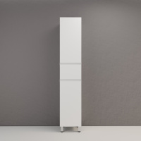 Пенал напольный R Style Line Манхэттен ЛС-00002384 белый матовый