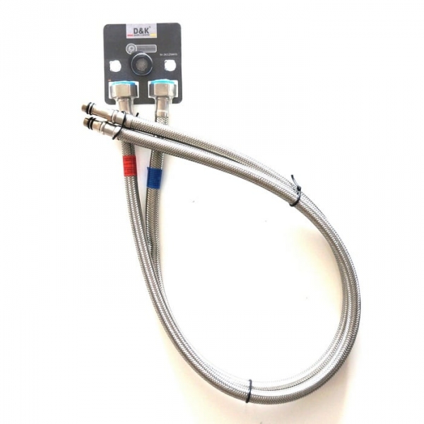 Гибкая подводка D&K гайка 1/2-штуцер М10, 80 см (DC1250031)