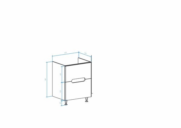 Тумба под раковину Bellezza Андрэа 65 4639010110018