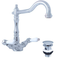 Смеситель для раковины Rav Slezak Morava Retro MK521.5/8