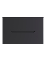Тумба без раковины подвесная 70 столешница МДФ, Orange Line Li-70TugMDF матовый графит
