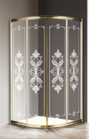 Душевой уголок (90х90) CEZARES GIUBILEO GIUBILEO-R-2-90-SCORREVOLE-CP-G