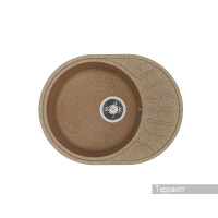 Кухонная мойка Aquaton Чезана 1A711232CS270 терракот