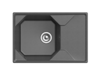 Кухонная мойка GranFest Unique 740L, U-740L графит