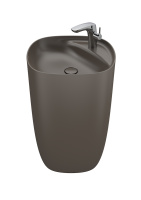 Раковина напольная (50х42) Roca Beyond   3270B0660 кофе матовый