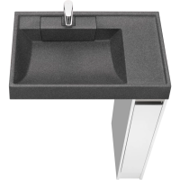 Тумба с раковиной Aquaton Лондри 20 1A2361K1LH010