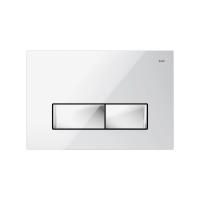 Клавиша смыва IDDIS белая Uniglass 001 (UNG02WCi77)