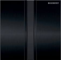 Защитная крышка Geberit тип 50: Хромированный черный / Сатинированный 241.926.QD.1