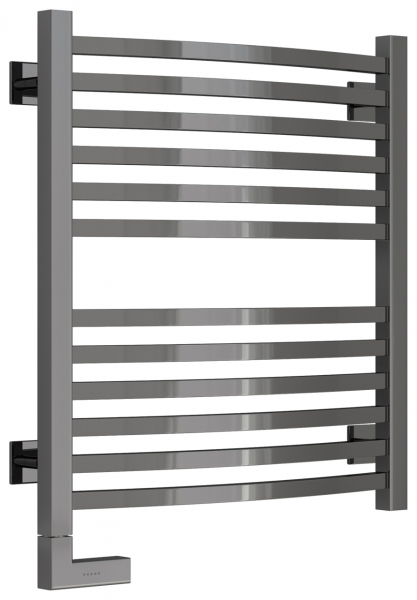 Полотенцесушитель Электрический Cунержа Аркус 2.0 Левый (600x500) Черный хром 01-5604-6050