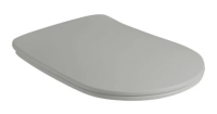 Крышка-сиденье для унитаза Kerasan Nolita 539159 Slim микролифт, светло-серый