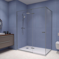 Душевой уголок (100х80) RGW Stilvoll SV-040Gr 353204008-110 прозрачное