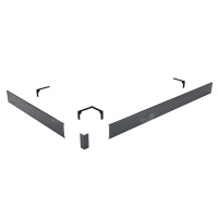 Экран для душевого поддона (110х80) RGW N/ST-21 G 50231581-02