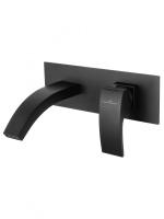 Смеситель для раковины встраиваемый WONZON & WOGHAND FIT, черный матовый WW-88869009-MB