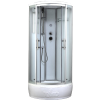 Душевая кабина (80х80) Timo Standart Silver Fabric T-6680SF