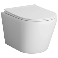 Унитаз подвесной безободковый Grossman Fly GR-4478MS с сиденьем микролифт