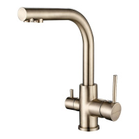 Смеситель для кухни с подключением к фильтру  Paulmark Essen Es213011-BR