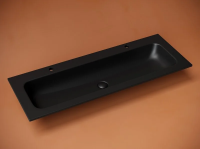 Раковина накладная (121х45,7) Ceramica Nova ELEMENT CN7016MB