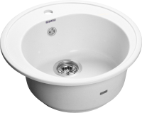 Кухонная мойка GranFest Rorndo 510, R-510 иней