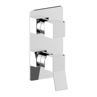 Смеситель для ванны н 5 потребителей Bossini Aki Z00741.030 хром