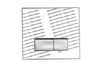 Кнопка смыва для инсталляций beWash Vago P05SZ, Свободная вставка/Хром 500RZVP0500SEF000001