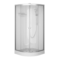 Душевая кабина (90х90) Am.Pm X-Joy W94C-401-090MT хром матовый