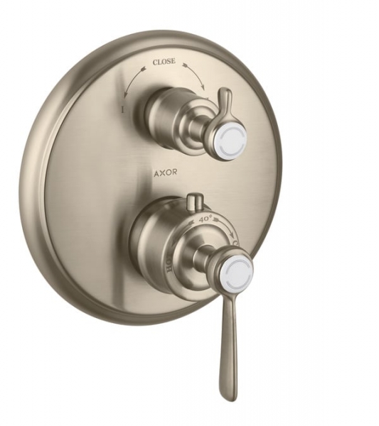 Термостат с запорным/переключающим вентилем AXOR Massaud 16821820