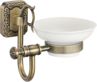 Мыльница керамическая с настенным держателем Savol 64 S-006459