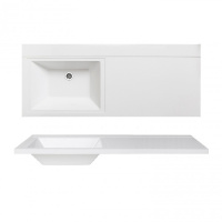 Раковина Runo мебельная Гамма 120 лайт правое крыло (00-00001024)