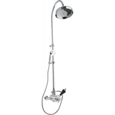Душевая колонна с термостатическим смесителем Cezares Vintage VINTAGE-CD-T-01-Sw-N